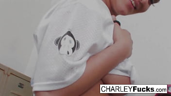 Lucky guy with huge dick has 2 babes suck it