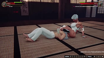 Niko vs broadzilla nf3d mixed kinky combat dojo
