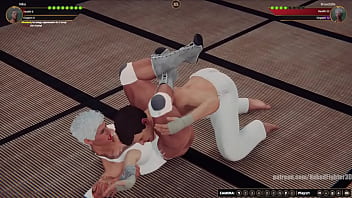 Niko vs broadzilla nf3d mixed kinky combat dojo