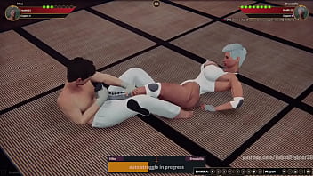Niko vs broadzilla nf3d mixed kinky combat dojo