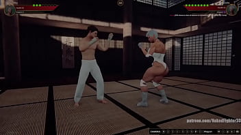 Niko vs broadzilla nf3d mixed kinky combat dojo