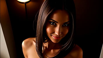 Beautiful black haired brunette