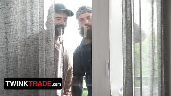 Twink Trade Cute Boys Cum On Their Muscular Teddy Torres And Markus Kage's Cocks thumbnail