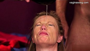 Cute teen cum drinking