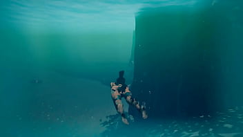 A huge rock hard cock fills lara's belly with sperm 3d hentai game