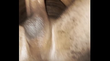 Horny masturbating with toy thriller