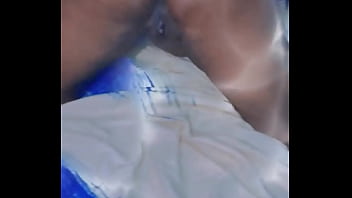 Enjoying herself at home