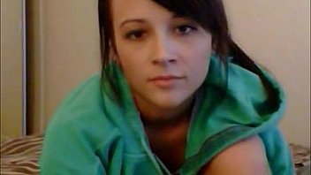 Cutie in red panties shows off