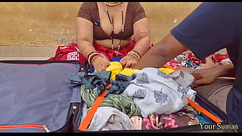 Stepmoms getting ready to fuck with boyfriend