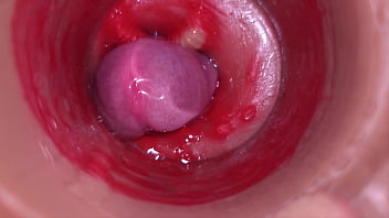 Camera in vagina cervix pov "creampie" "fucking breed me""4k