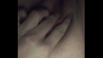 Laying on my bed playing