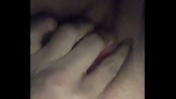 Laying on my bed playing