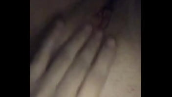 Laying on my bed playing