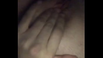 Laying on my bed playing