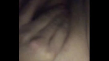 Laying on my bed playing