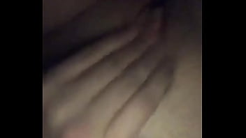 Laying on my bed playing