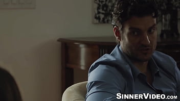 He plunges inside her and the two fuck hard and fast until he explodes all over her tight little body