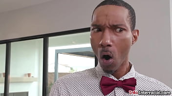 Alexa chains is one horny fucked almost all all the guys in the residency and is about to get fucked when another big black cock shows up