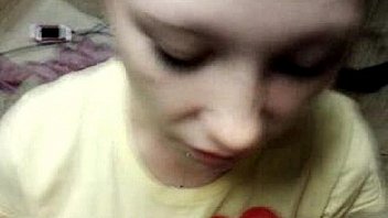 Young interracial amateur girl sucks her boyfriends cock