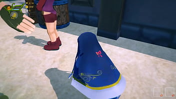 3d hentai church sister hand job