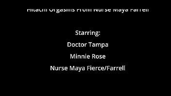 Troubled teen gets mandatory hitachi orgasms from nurse maya farrell minnie rose