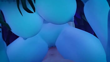 Night elf waifu sex pov