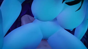 Night elf waifu sex pov