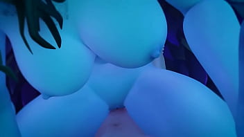 Night elf waifu sex pov