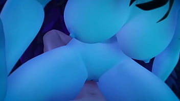 Night elf waifu sex pov