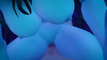 Night elf waifu sex pov