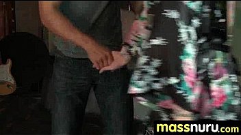 Incredible slippery nuru sex massage 1