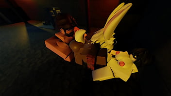 Two roblox sluts get used up
