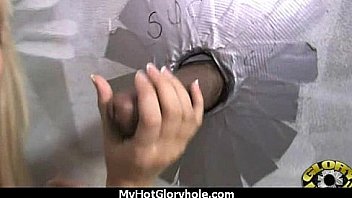 Cute ebony gives a mean blowjob 9