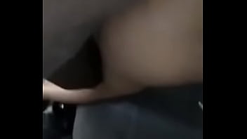 Black ebony riding meat