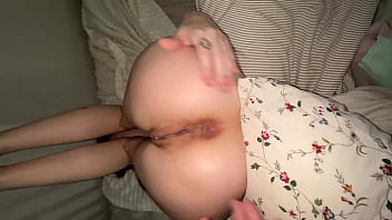 My Virgin Anal Was Totally Buffed With His Tongue And I Was Fucked And Filmed Close Up To Cum Fast thumbnail