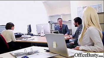 Lou lou sexy girl with big boobs banged in office movie 21