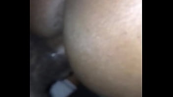 Cum on her ass