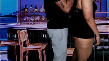 Sexo arriesgado en discoteca a media noche con venezolana extranjera