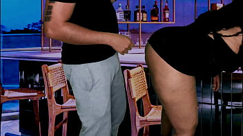 Sexo arriesgado en discoteca a media noche con venezolana extranjera