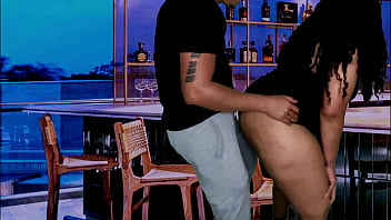 Sexo arriesgado en discoteca a media noche con venezolana extranjera