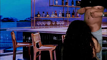 Sexo arriesgado en discoteca a media noche con venezolana extranjera