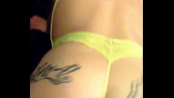 Pawg blonde milf in sexy lingerie shaking her big ass