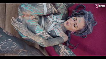 Heavy Tattoo Girl Anuskatzz Dap Anal Swallow Gape Prolapse Split Tounge Blow Job Goth Punk Alt Porn Zf006 thumbnail