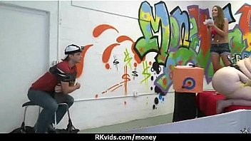 Cute sexy student trades sex for some extra cash 24