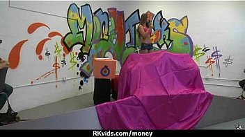 Cute sexy student trades sex for some extra cash 24