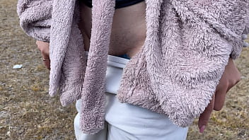 A compilation of public pissing and creampies in nature road trip pov free