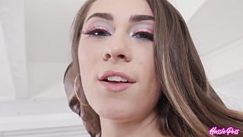 Mackenzie mace jerks brickzilla’s cock with her pretty feet