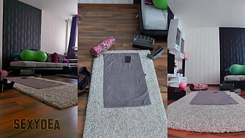 Dive into pure triple cam view of my naked workout