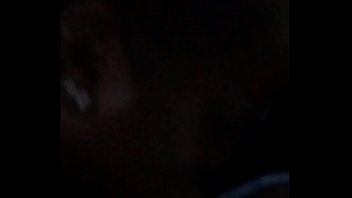 She sucks the nut out