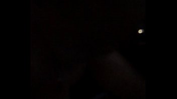 She sucks the nut out